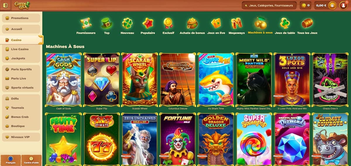 Slots GreenLuck Casino