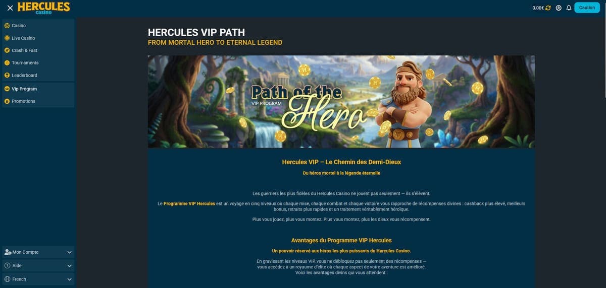 VIP Hercules Casino