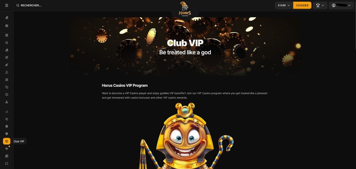 VIP Horus Casino
