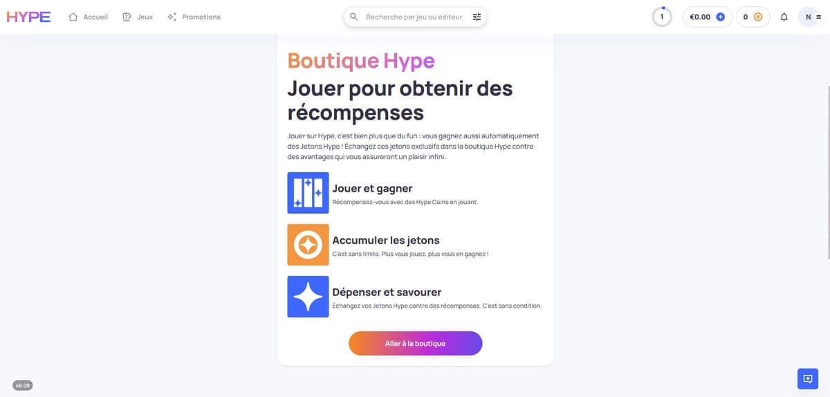 Boutique Hype Kasino Casino