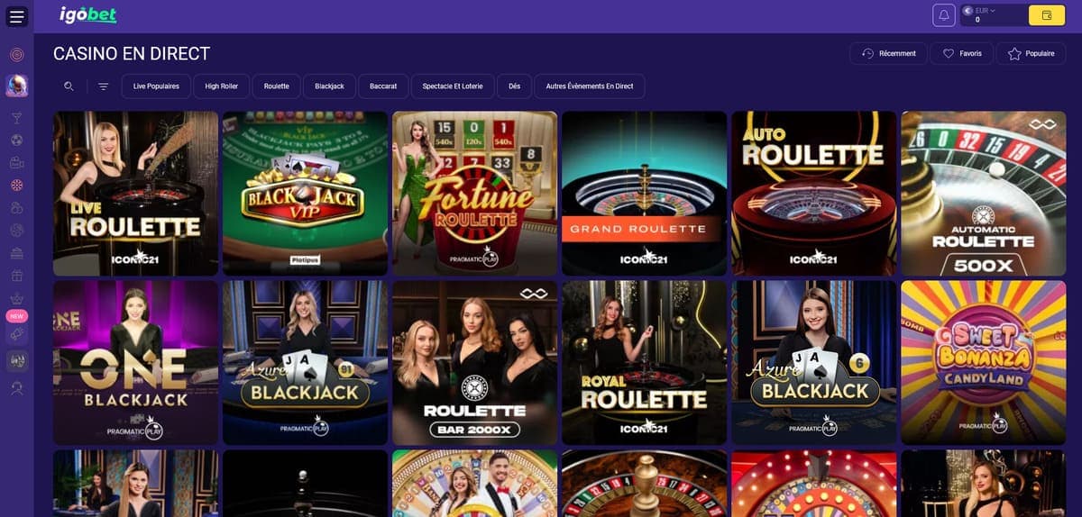 Casino direct Igobet Casino