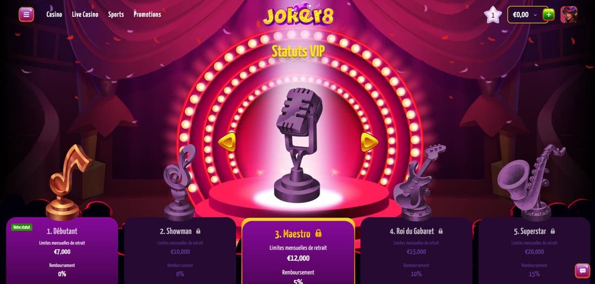 VIP Joker8 Casino