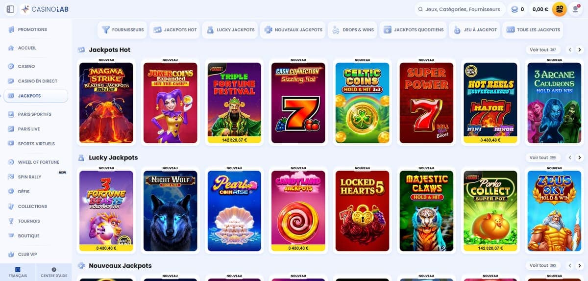 Jackpot CasinoLab Casino