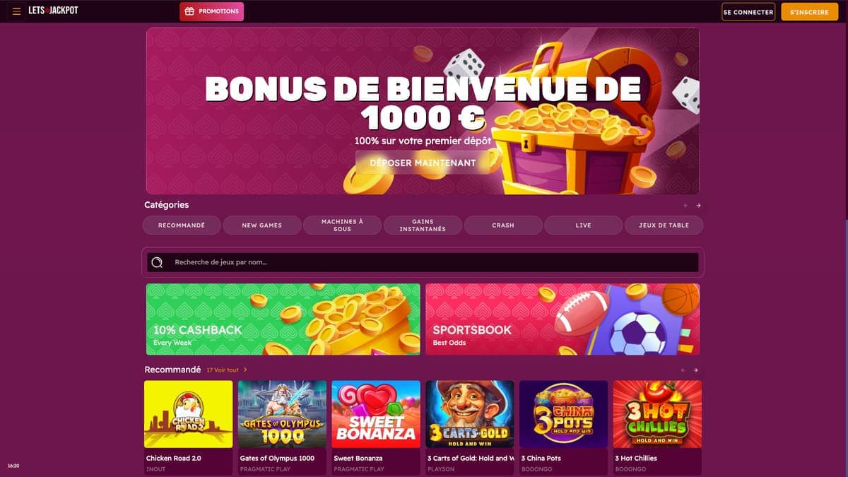 Lets Jackpot Casino
