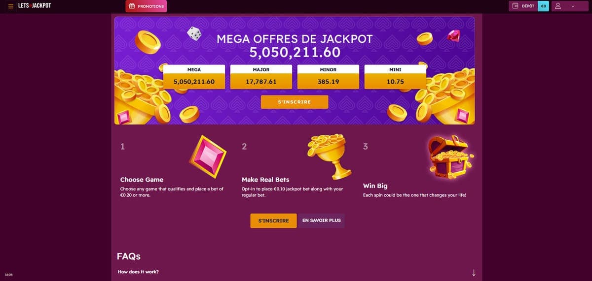 Jackpot Let's Jackpot Casino