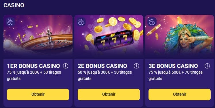 Bonus casino Libet Casino