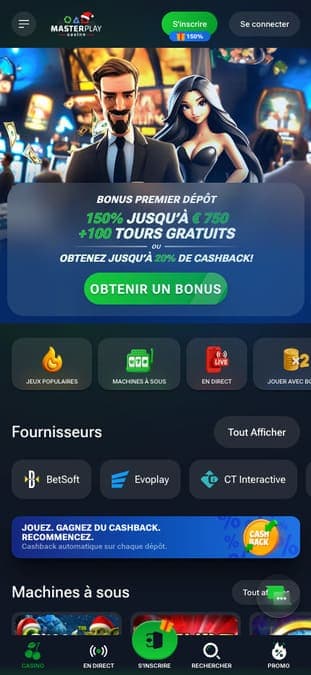 Master Casino Application