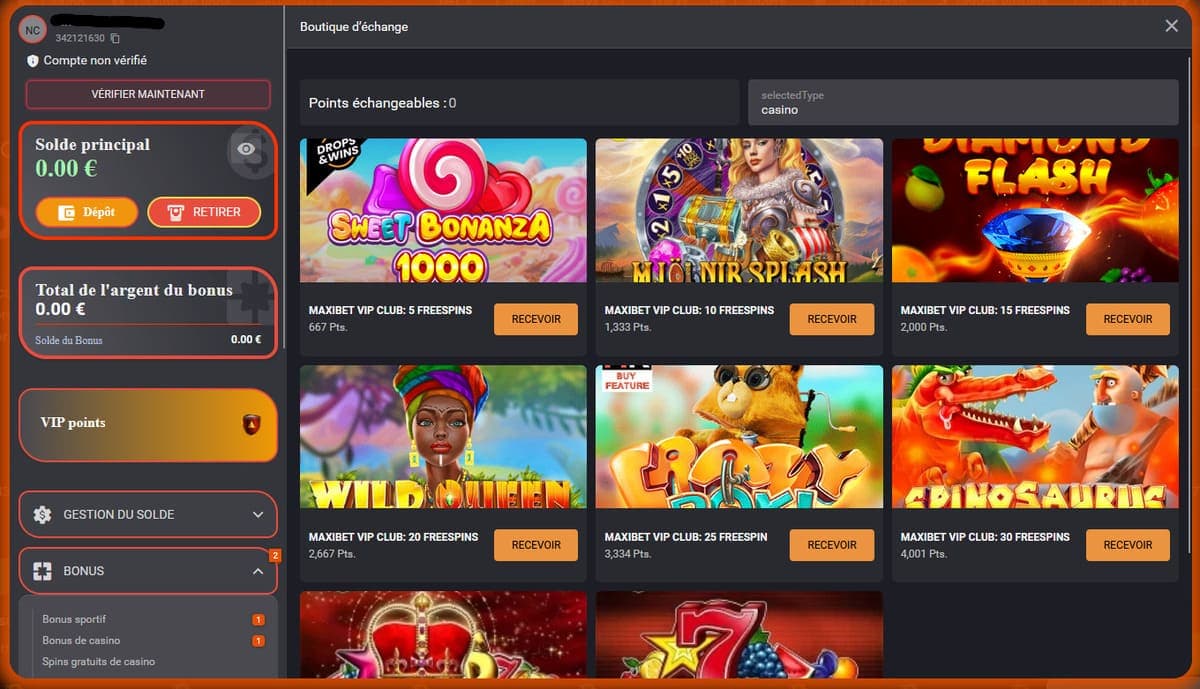 Boutique Maxibet Casino