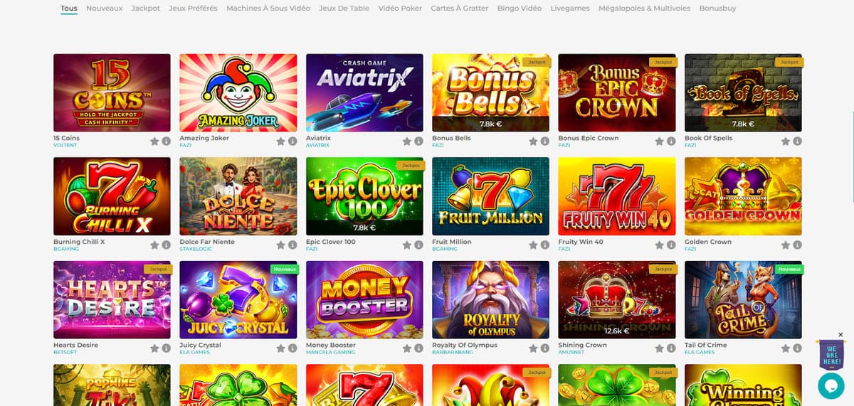 Ludothèque Merlin Casino
