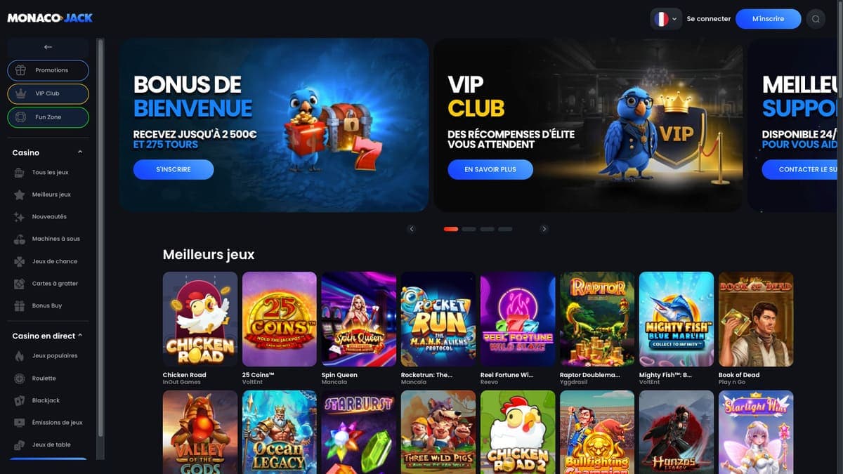 MonacoJack Casino