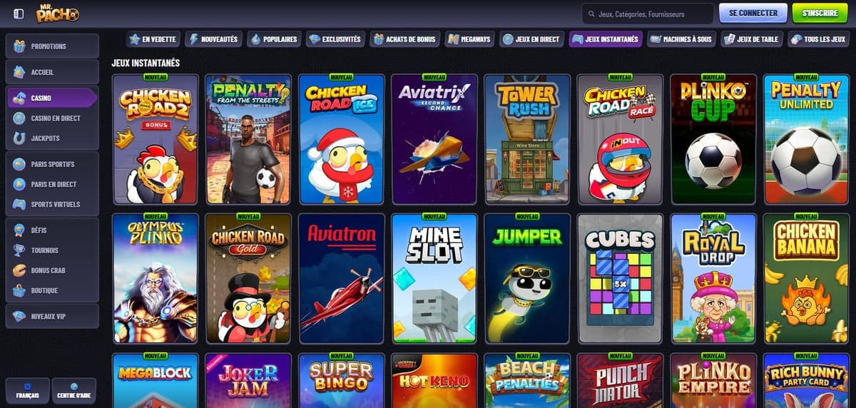 Instantanés MrPacho Casino