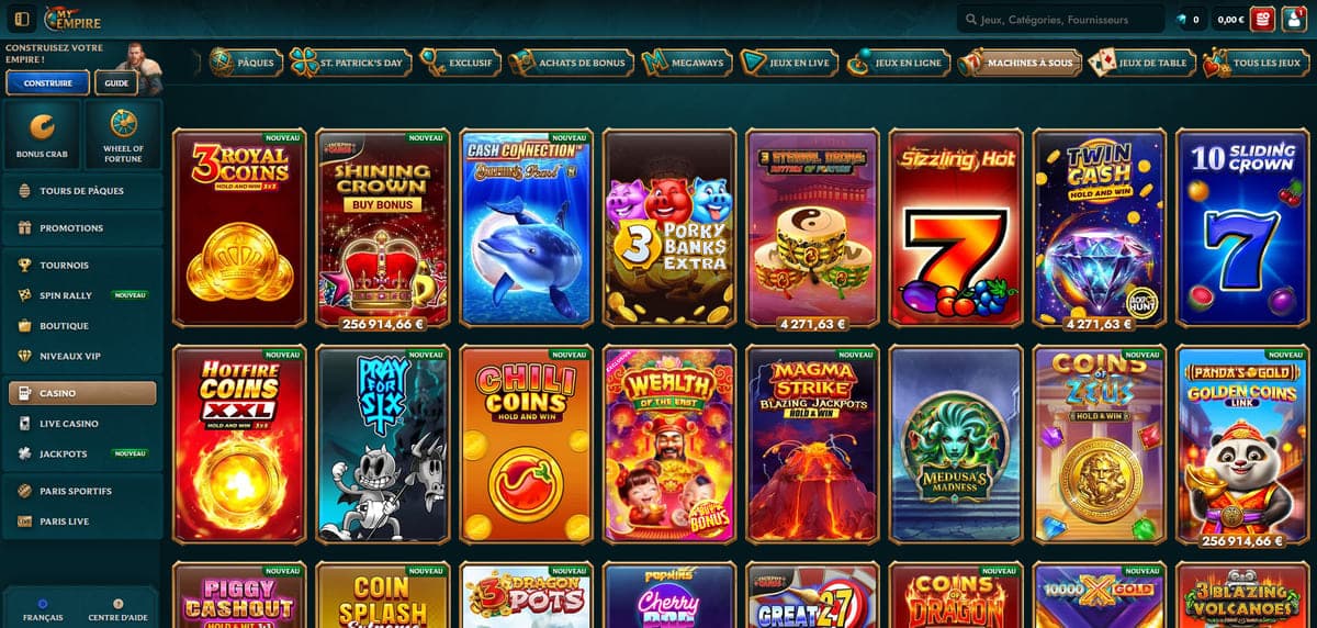 Slots My Empire Casino