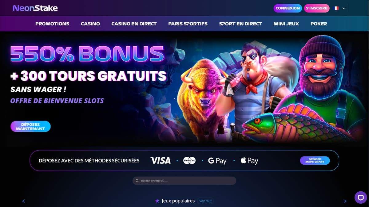 NeonStake casino