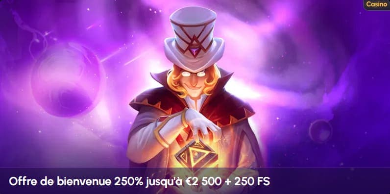 Bonus bienvenue NovaJackpot Casino