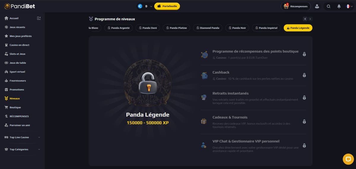 VIP Pandibet Casino