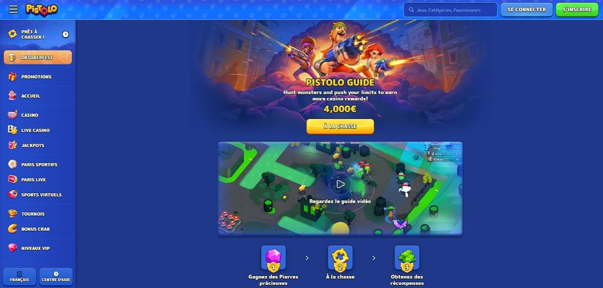 Chasse Pistolo Pistolo Casino