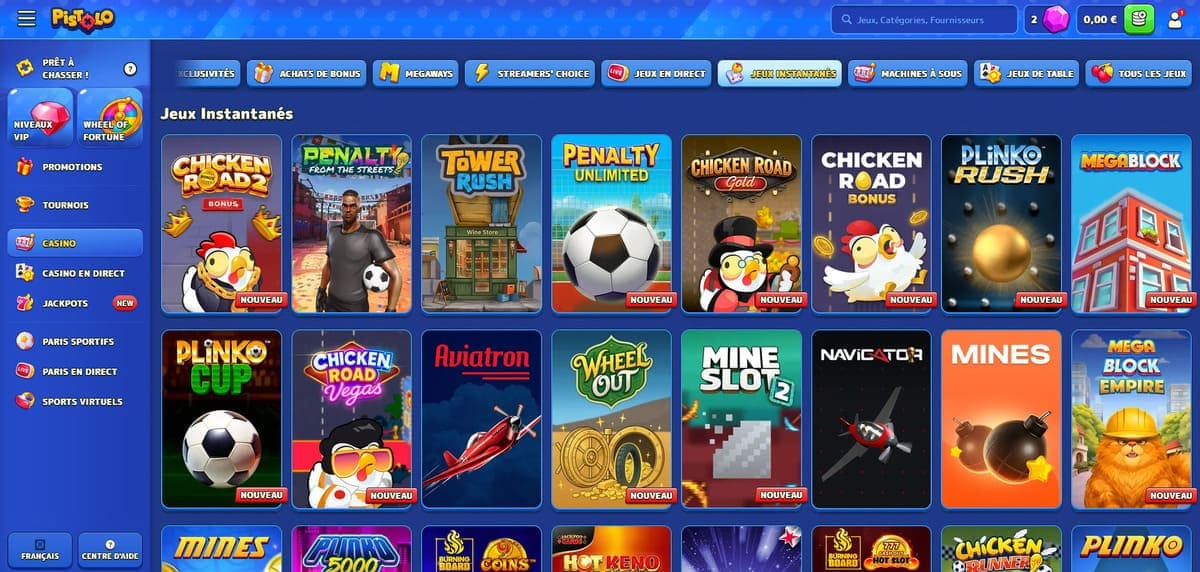 Instantanés Pistolo Casino