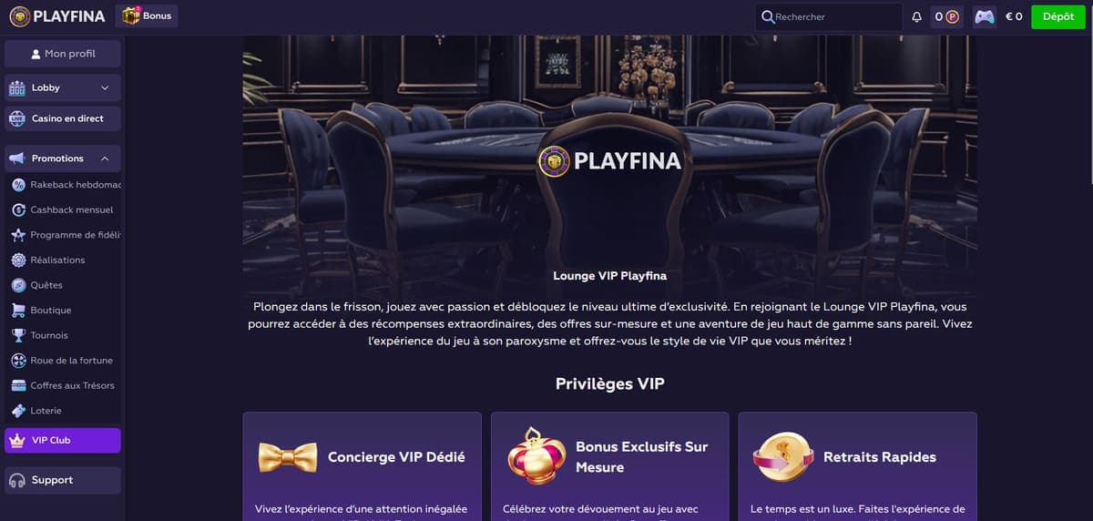 VIP PlayFina Casino