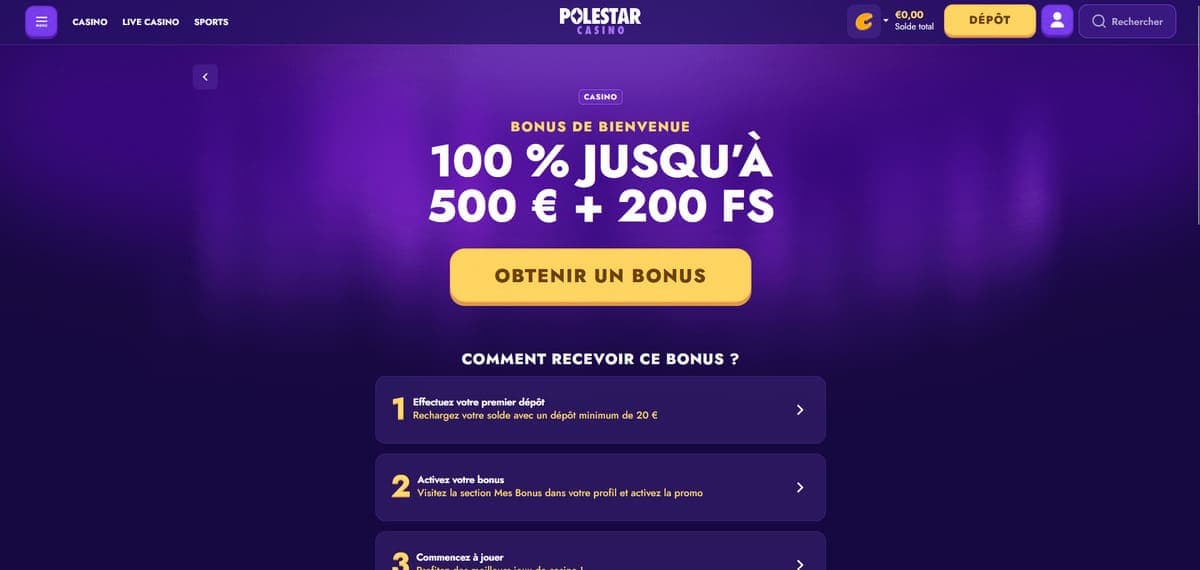 Gaming PoleStar Casino
