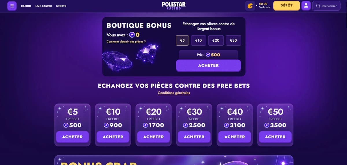 Boutique PoleStar Casino