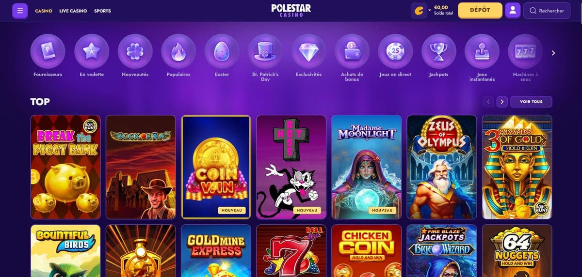 Gaming PoleStar Casino