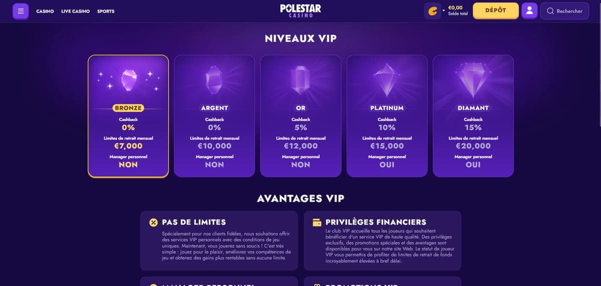 VIP PoleStar Casino