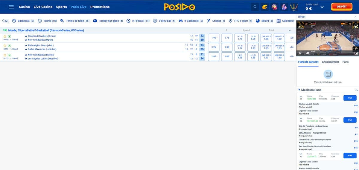 paris en live Posido