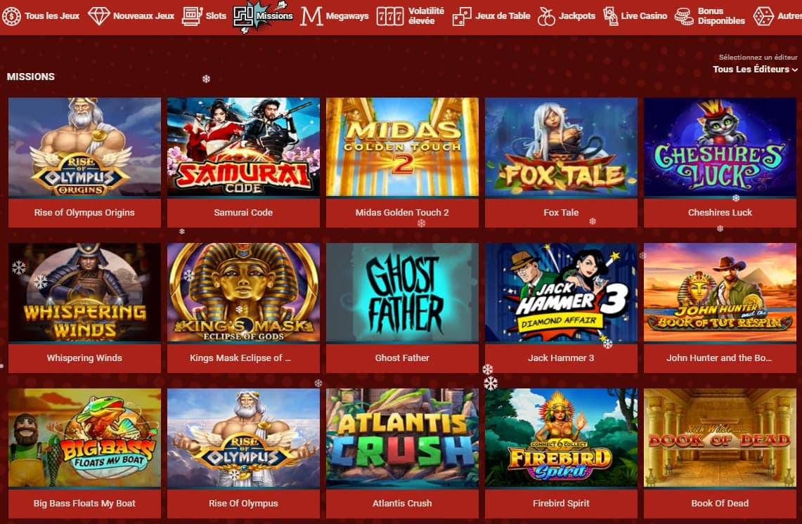 Missions rant casino