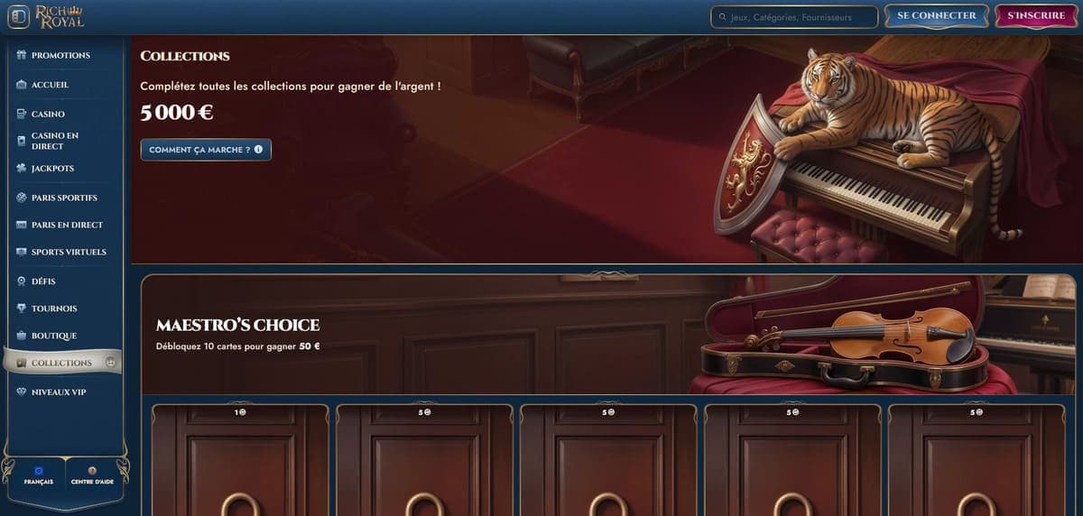 Collections RichRoyal Casino