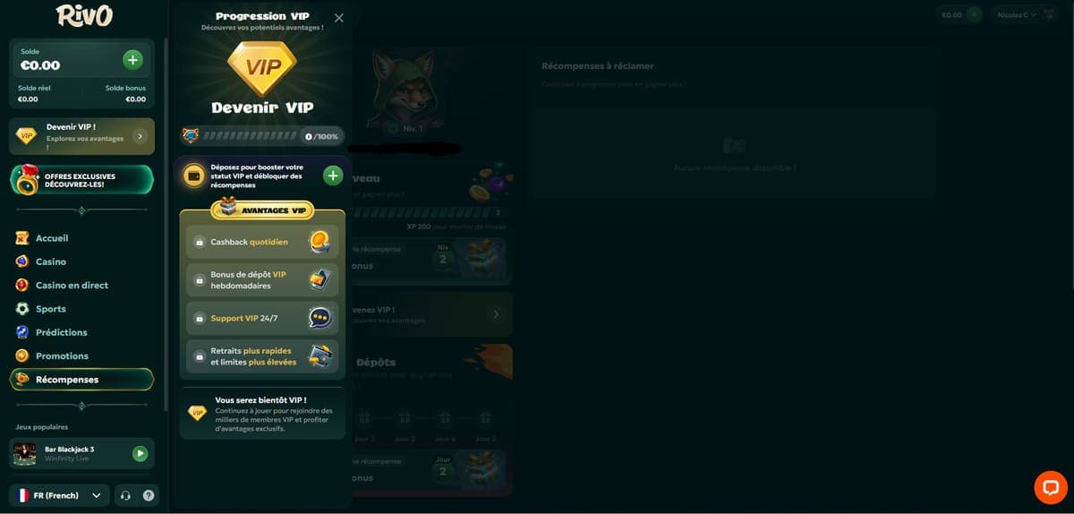 VIP Rivo Casino
