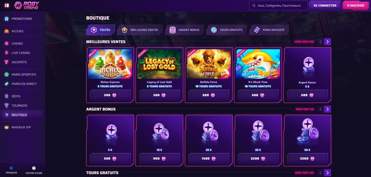 Boutique Roby Casino