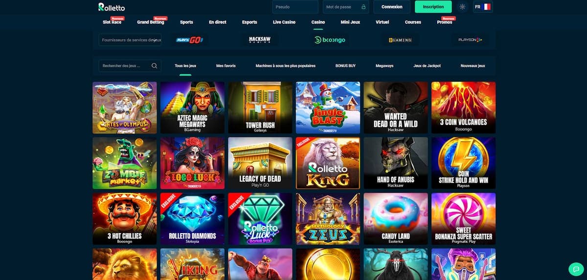 Casino solo Rolletto Casino