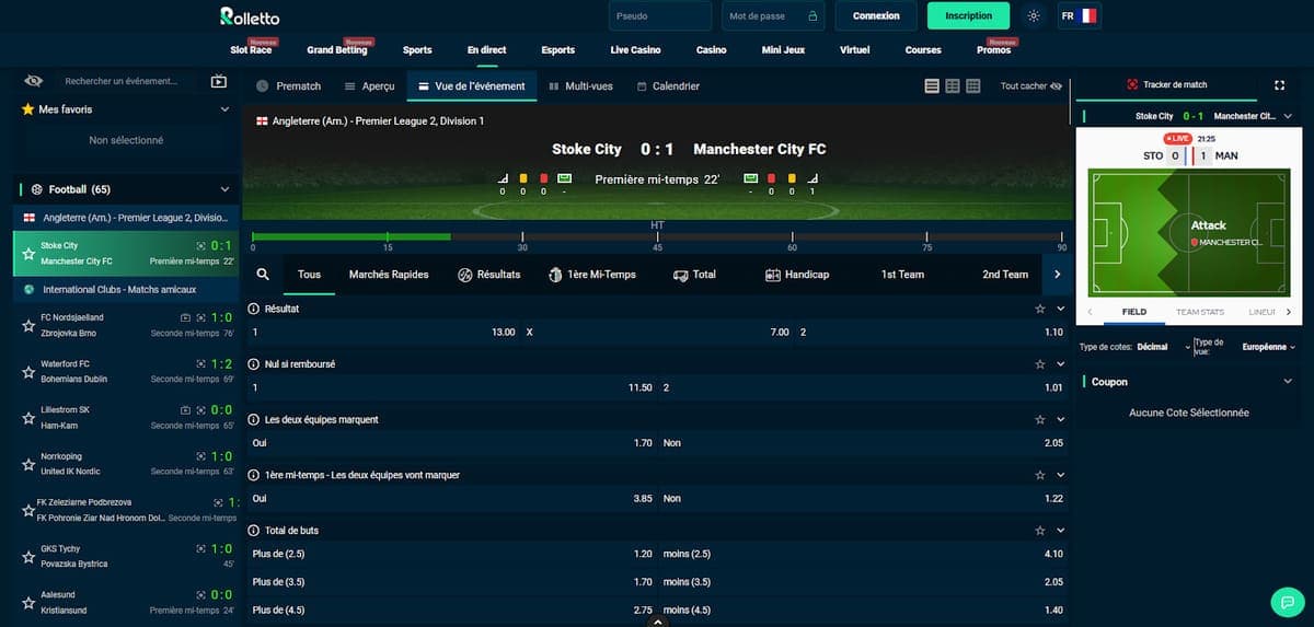 Paris live Rolletto Casino