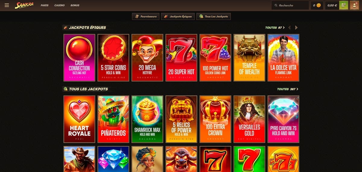 Jackpot Sankra Casino