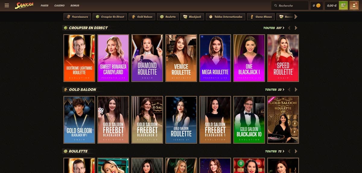 Live Sankra Casino