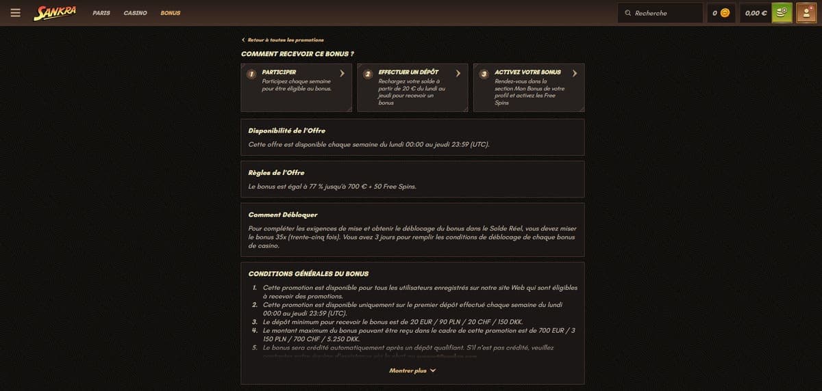 Promos Sankra Casino
