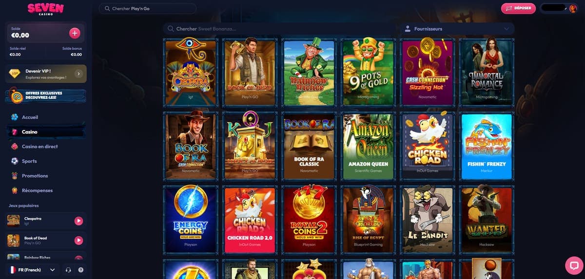Ludothèque Seven Casino