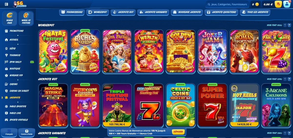 Jackpot SG Casino