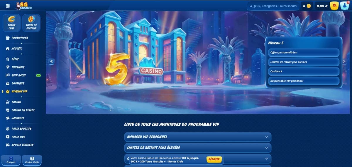VIP SG Casino