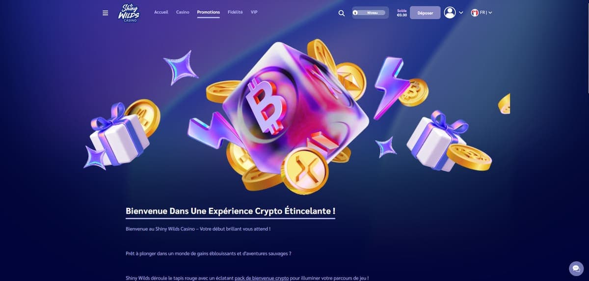 Bonus crypto Shiny Wilds Casino