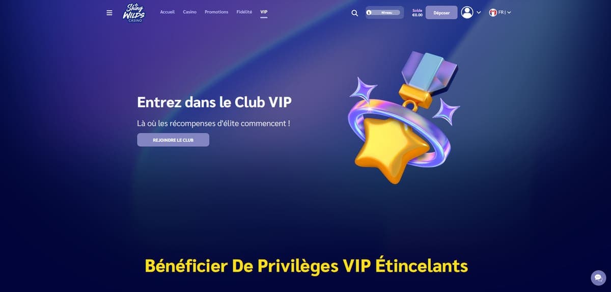 VIP Shiny Wilds Casino