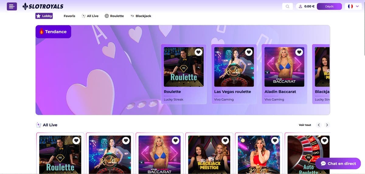 Live SlotRoyals Casino