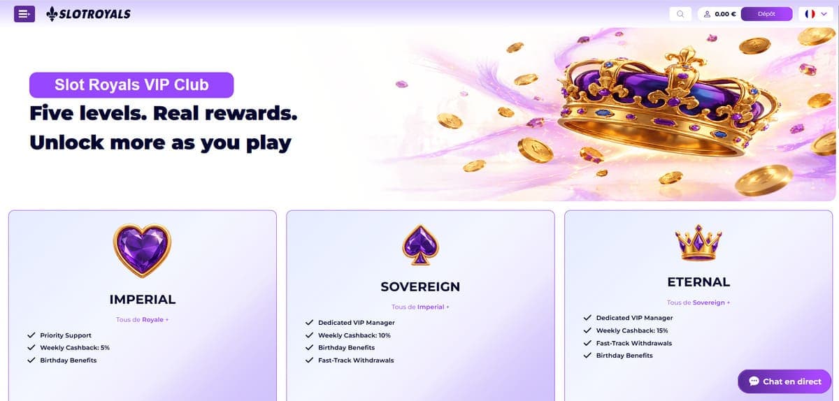 VIP SlotRoyals Casino