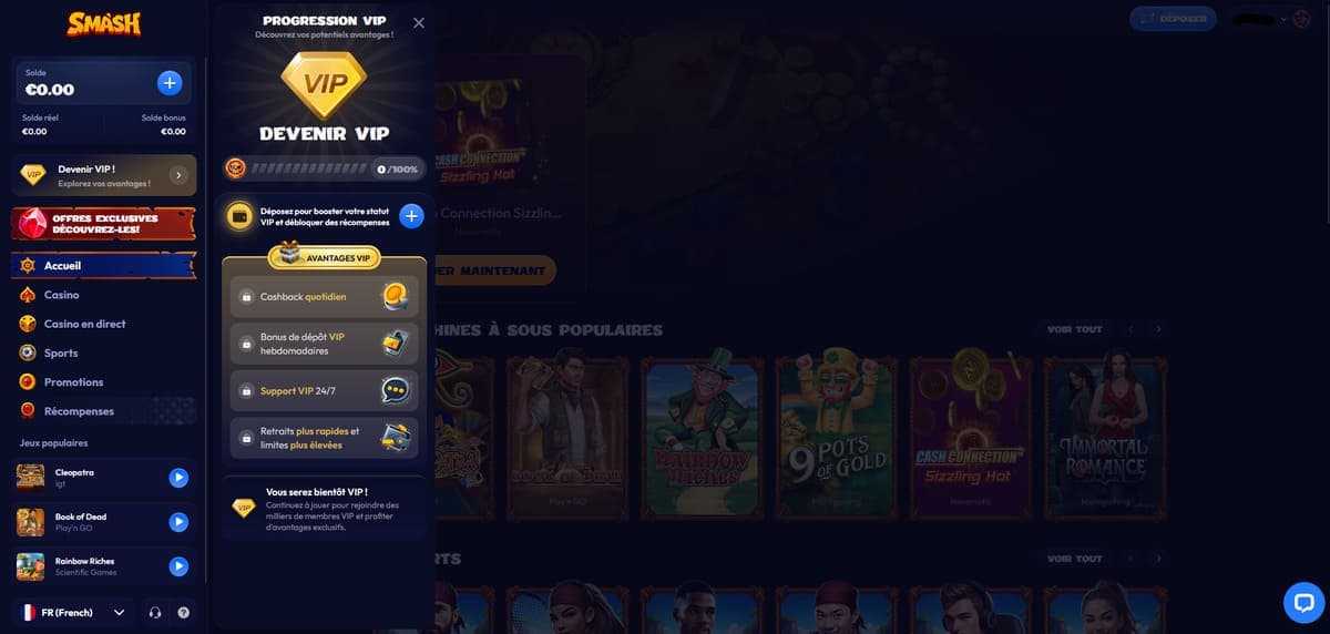VIP Smash Casino
