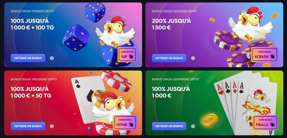 Bonus de bienvenue Spin Aura Casino