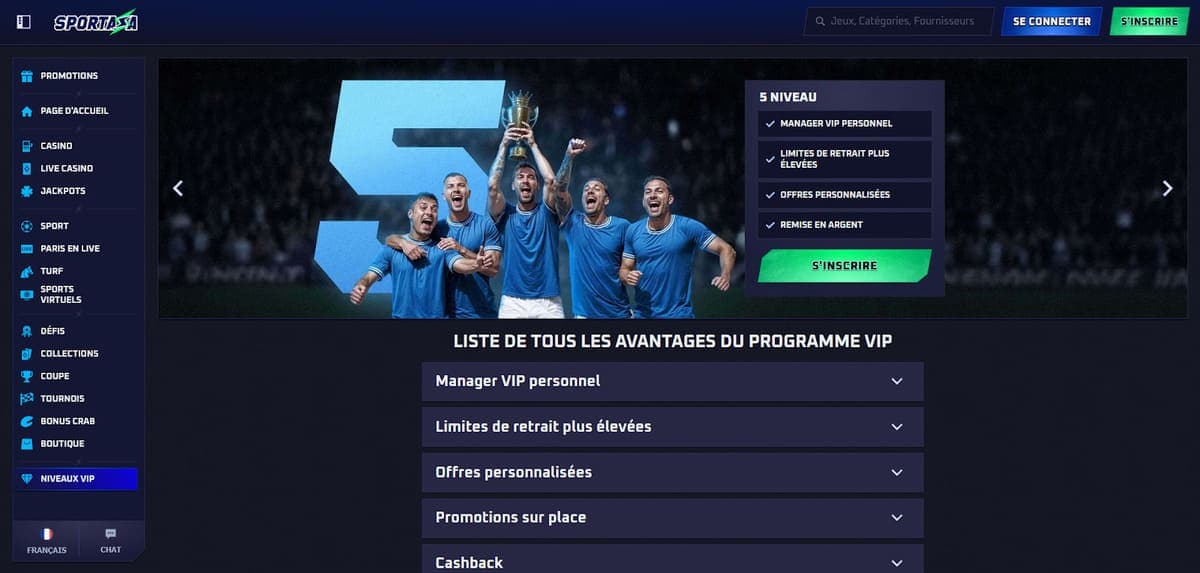 Club VIP Sportaza Casino