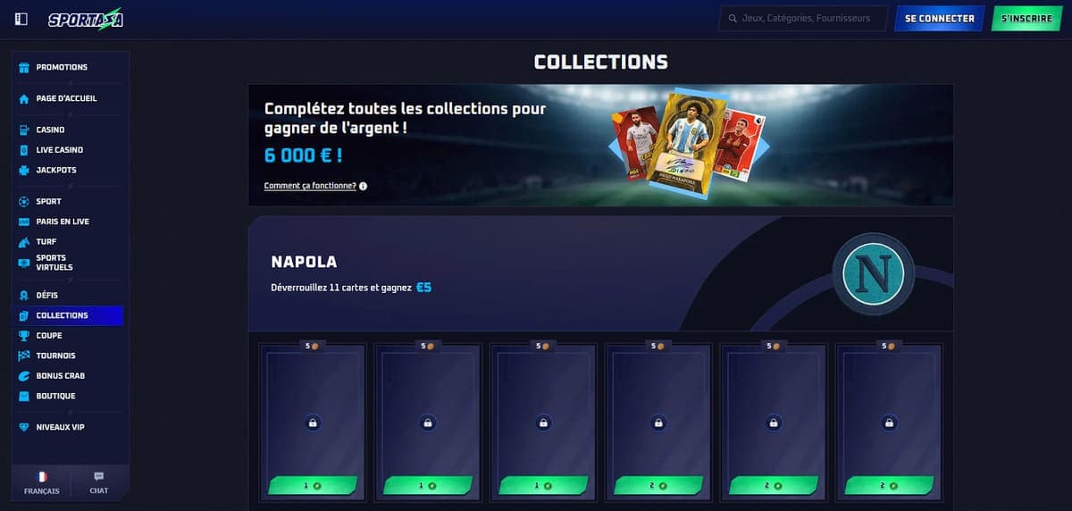 Collections Sportaza Casino