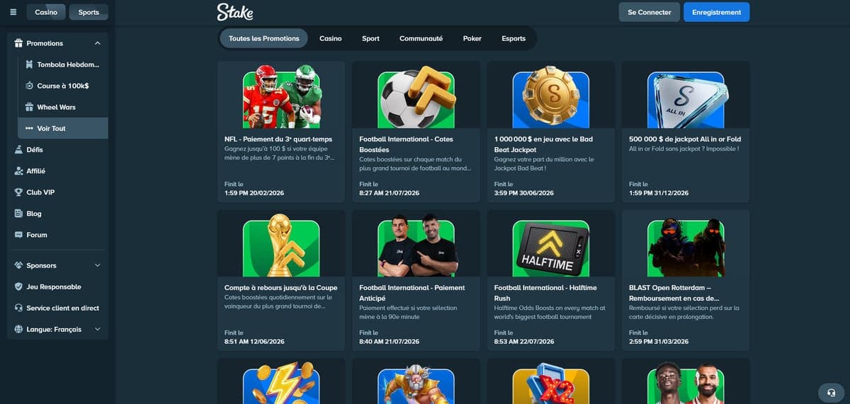 Promos Stake Casino