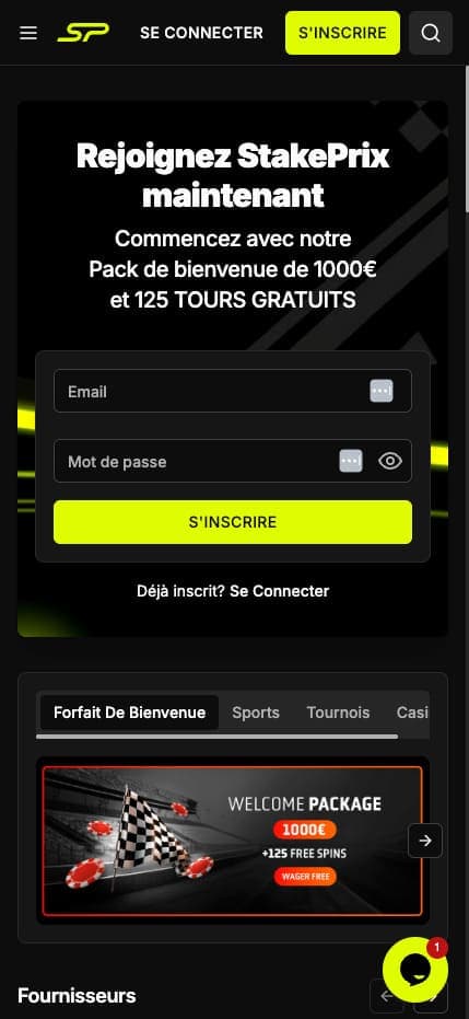 StakePrix Casino Application