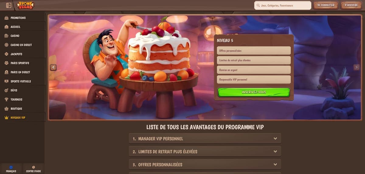 VIP Stone Vegas Casino